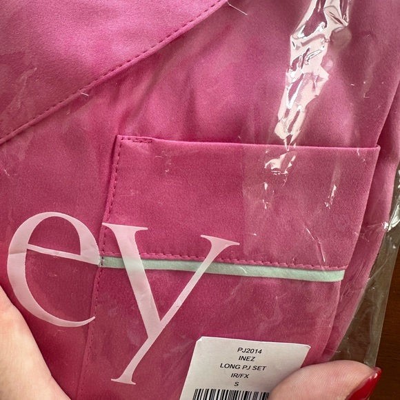 Eberjey Inez Washable Silk Pajama Set - Picture 7 of 7